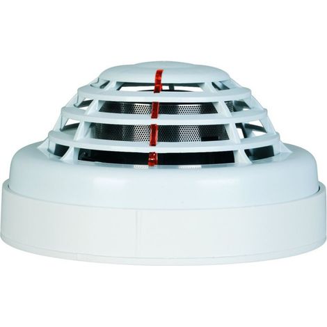 Fireless – Détecteur de fumée optique 24V – Fixation par vis – 130g – Ø 105mm – Détection rapide et précise de la fumée