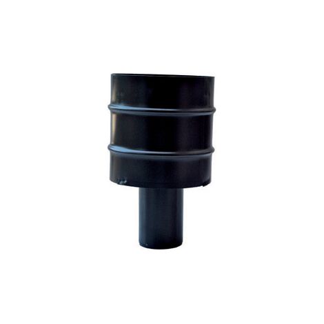 C FUMAIOLO A BOTTE INOX VERNICIATO D  8 CM