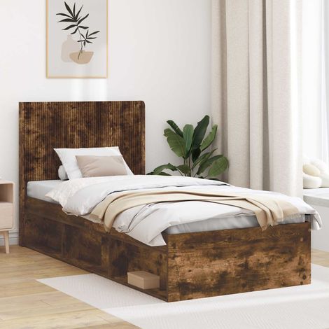 Cabecero Roble Ahumado Madera de ingeniería