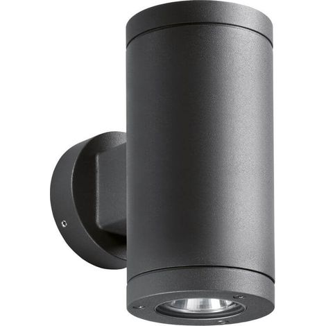 Luminaire extérieur LCD Down aluminium anthracite L 8,6 cm GU10 IP66 réf. 1060 (1/3)