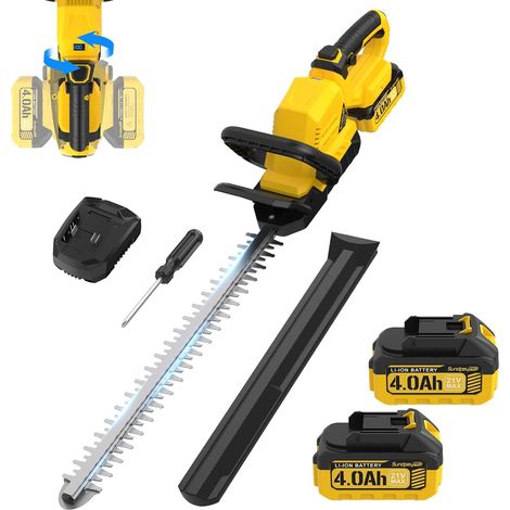 53 cm Hedge Size Battery with 2 4.0Ah Batteries (1/5)