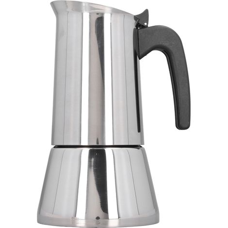 Cafetière moka acier inoxydable 2 tasses pour camping (1/4)