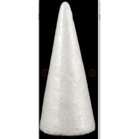 Cono de poliestireno de 30 cm, 2 unidades, BST-30