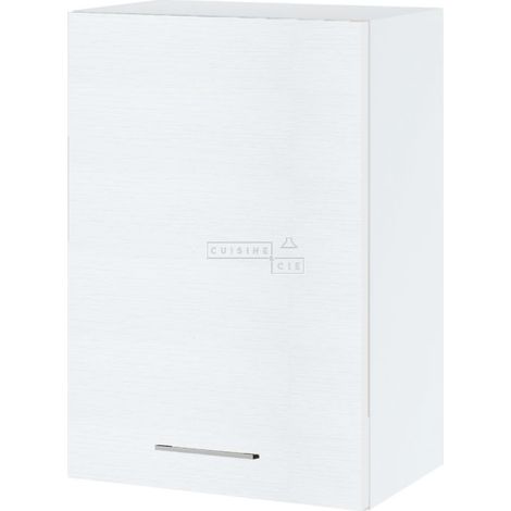Meuble haut de cuisine Bellissi Blanc 1 porte L 50 cm - White (1/5)