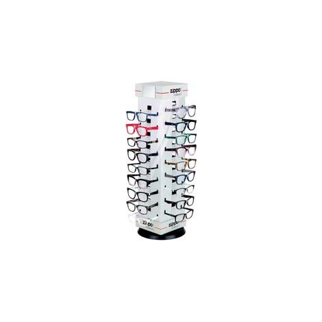 ESPOSITORE OCCHIALI LETTURA PZ.36- - cm.24x24x74h. - 31Z-PD-36BA - 1 pezzi ZIPPO