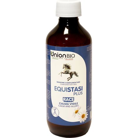 EQUISTASI PLUS mangime complementare per cavalli ricco di estratti vegetali sinergici con proprietà rasserenanti 200 ml