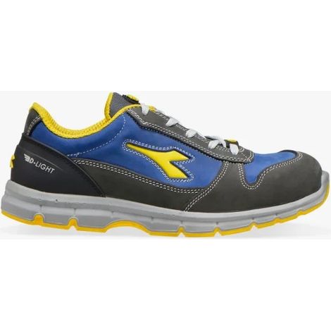Chaussures de travail basses femme Diadora RUN II S3 SRC ESD Gris / Bleu Roi 37 (1/5)