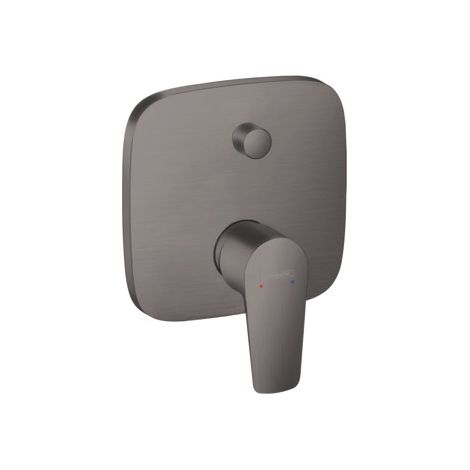 Hansgrohe Talis E - Wannenarmatur - Unterputz, schwarz chrom gebürstet 71745340 (1/4)