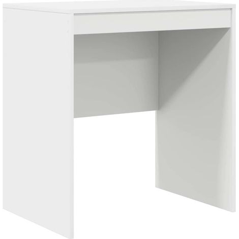 Bureau,Table de travail,Table d'étude Blanc 70 x 50 x 76 cm Bois d'ingénierie CFW26345 (1/5)