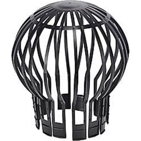 Lot de 4 crapaudines pour gouttière d’environ 12,5 x 14,5 cm (diamètre x hauteur) (1/5)