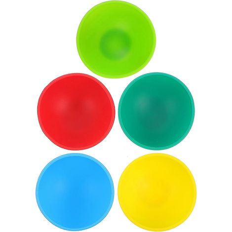 lot de 5 mini bols pour aliments pour bébés, bols pratiques pour sauces (couleurs assorties)-7.00X7.00X3.00CM (1/4)