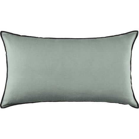 Housse de coussin en Lin lavé légèrement froissé  CARLINA (1/4)