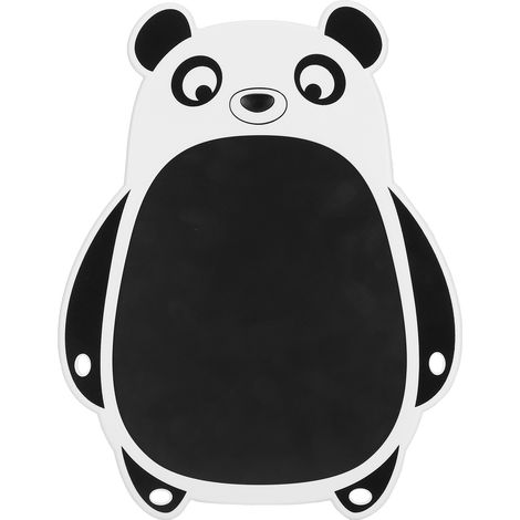 Tablette d'écriture LCD portable en forme de panda blanc, avec écran couleur. (1/5)