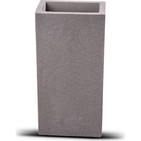 Lámpara LED rectangular V-TAC G9 (máx. 2 x 25 W) en color gris hormigón P20