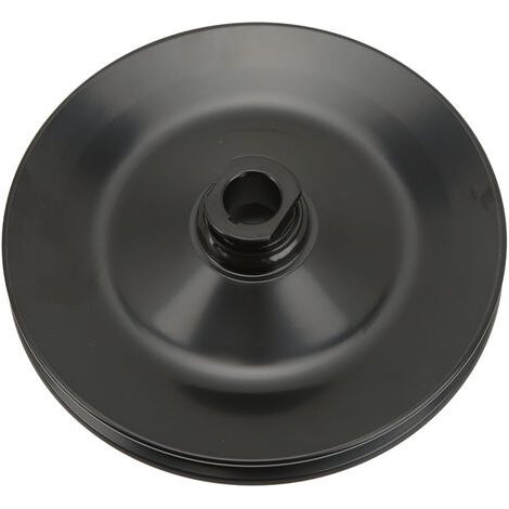 Polea de bomba de dirección asistida de ranura única 8948BLK, repuesto para Chevy 1965-1979 (1/5)