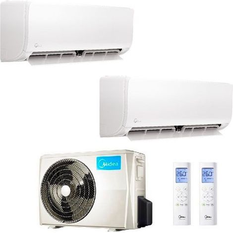 Climatizzatore Midea Dual Split Xtreme Pro Green 9000+18000 M20E-18HFN8-Q R-32 9+18