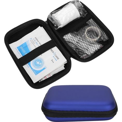 Notfall-Erste-Hilfe-Set für Camping und Zuhause mit Verbandsmaterial und medizinischen Hilfsmitteln (1/5)