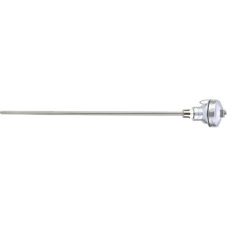 RTD PT100 Temperatursensor mit 1/2" NPT-Gewinde und Thermoelement-Anschlusskopf (PT 400 mm) (1/5)
