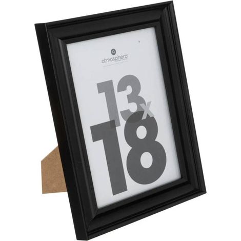 Cadre Photo en Bois "Mae" 13x18cm Noir (1/3)