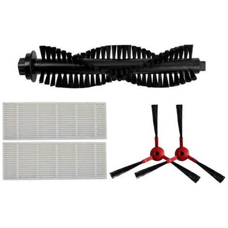 Filtre HEPA, brosse principale, brosse lat��rale, chiffon de nettoyage pour aspirateur robot 360 C50 G50 - Pi��ces d��tach��es et accessoires, brosse enroulable