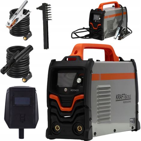 MMA-Impuls-/MMA-/WIG-Lift-Inverter-Schweißgerät 340 A 230 V Kraft&Dele (1/5)