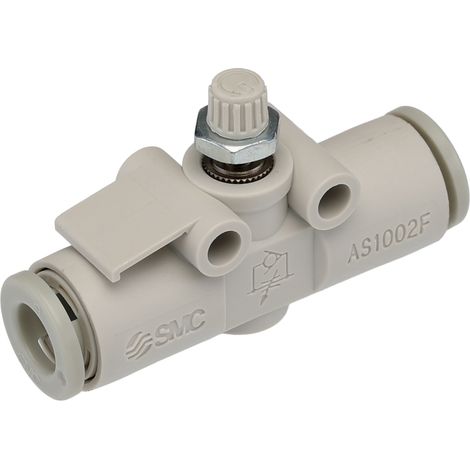 Régulateur de débit SMC AS, 6mm ( Prix pour 1 )
