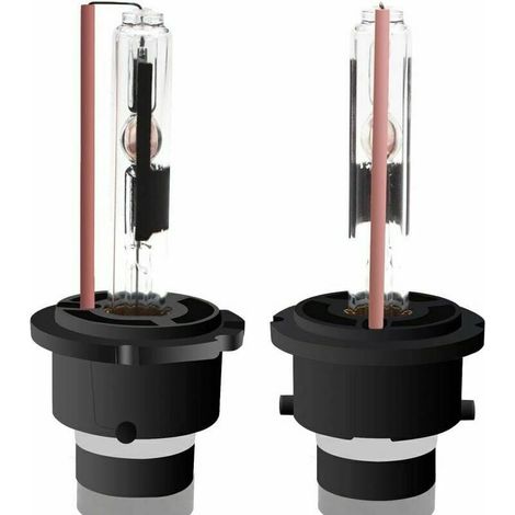 D2S 10000k Ampoule Xénon HID Lampe de Rechange pour 12V 35W Voiture Phare Avant,lot de 2 (1/4)