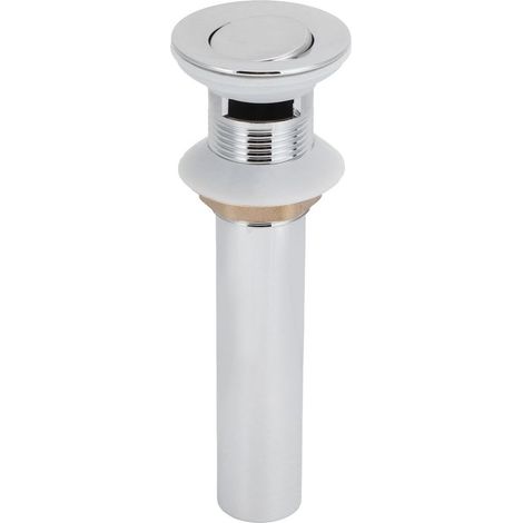 Bouchon de vidage de lavabo anti-obstruction avec couvercle de protection et trop-plein (1/5)