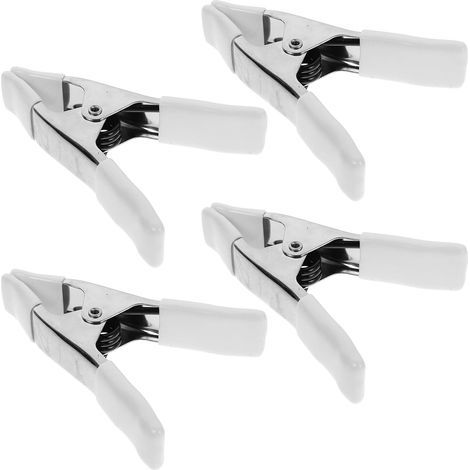 Besonders starke Federklemmen – 10 cm (4 Zoll) lange Federklemmen. Geeignet für Hintergründe, Holzarbeiten, Stoffe und große Vorhänge. (1/5)
