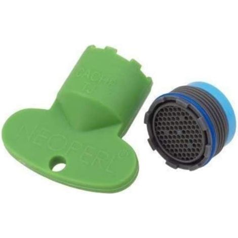 Kit de aireador para grifo extraíble con llave de 18,5 x 1 m, aireador y filtro. (1/5)