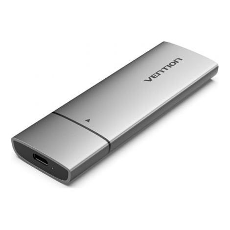 Caja Externa para Disco SSD M.2 NVMe Vention USB Tipo-C  KPGH0/ USB 3.1 Gen2/ Sin tornillos