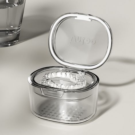Boîte De Rangement Pour Gouttières - Plastique - 9 x 7 x 6 cm - Blanche - 1 Pièce (1/5)