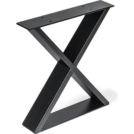 Mueble de diseño REI pie fijo metal crudo negro REI (1/5)