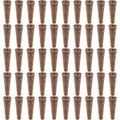50 Packs Growth Sponges, Seed Capsules Replacement Root, Refill Capsules for Hydroponic Indoor Garden Growing System (1/5)
