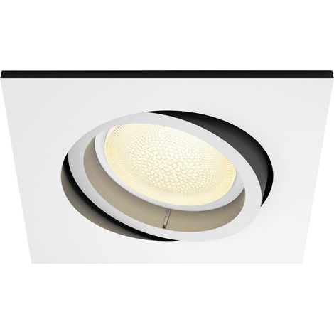LED Downlight Einbaustrahler White Color 6W PHILIPS Hue Centura Weiß (1/5)