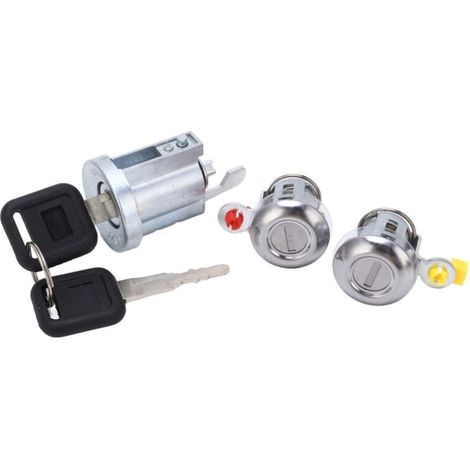 Cylindre de contacteur d'allumage avec clés 8 97035293 0 Remplacement antirouille pour Isuzu NPR NQR NKR ELF 1994‑2007 (1/5)