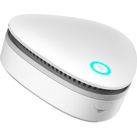 Mini purificateur d'ozone réutilisable et portable, désodorisant USB pour réfrigérateur, maison, voiture, armoire à chaussures, placard, penderie. (1/5)