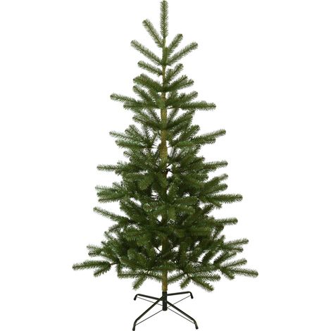 Star 606-07, Weihnachtsbaum "Visby", mit Metallfuß, Grün (1/2)
