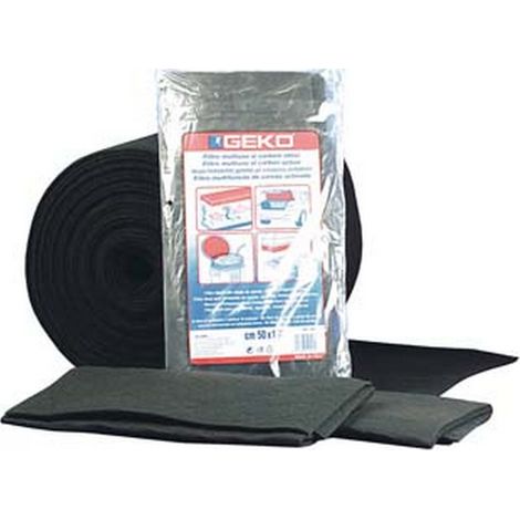 5PZ FILTRO PER CAPPE AI CARBONI ATTIVI - cm.50x100