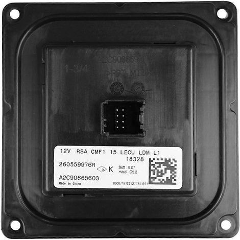 Module de commande de phares de voiture 260559976R pour Renault Megane Captur 2013-2019, module de feux de jour A2C90665603 (1/5)