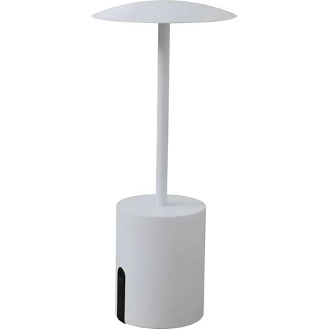 LAMPADA LED ROCKET RICARICABILE E DIMMERABILE BIANCA (1/3)