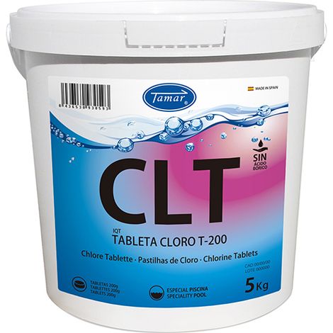 Tabletas de cloro - 200 g - 5 kg