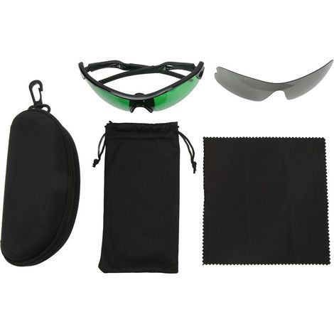 Lunettes de culture pour salle de culture, éclairage HPS, Protection contre la lumière LED, lunettes de Protection UV pour le travail, vert (1/5)