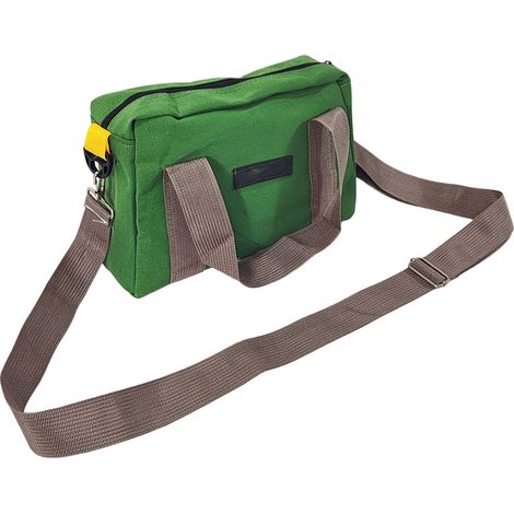 Sac à outils à main imperméable, robuste, grande capacité, à large ouverture, en toile, pour menuisier et électricien, 45,7 cm (18 pouces). (1/5)