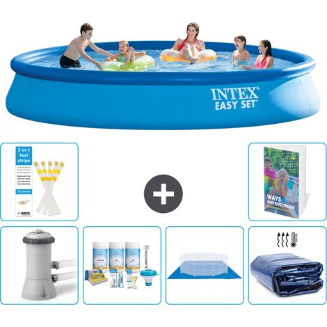 Intex Piscina Easy Set Rotonda - 457x84 cm - 7-pezzi  S289