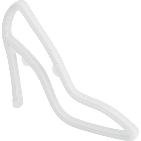 Enseigne lumineuse LED néon en forme d'escarpin rose, idéale pour les fêtes, les bars, les karaokés et la décoration de la maison ou de la chambre. (1/5)