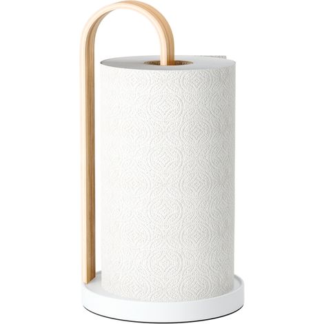 Portarotolo di carta Bellwood 17,1x17,1x32,3 cm Bianco Naturale UMBRA (1/2)