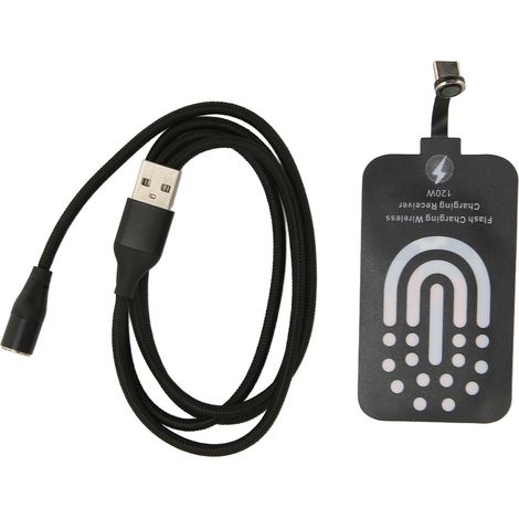 Chargeur sans fil 5W récepteur adaptateur Type C 120W magnétique fin charge rapide sécurisé module pour A51 A20E (1/5)
