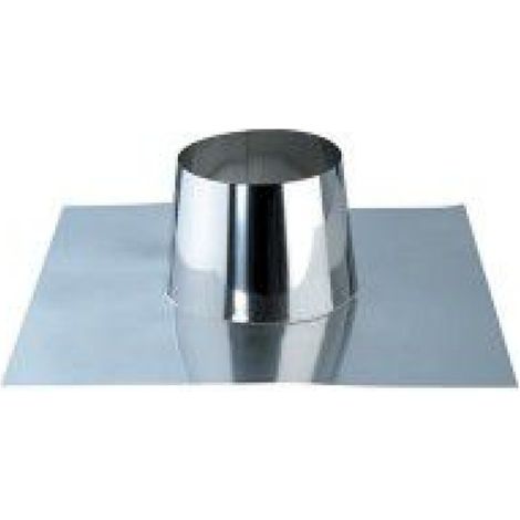 Tuyau isolé é toit plat évasé dm 80 mm