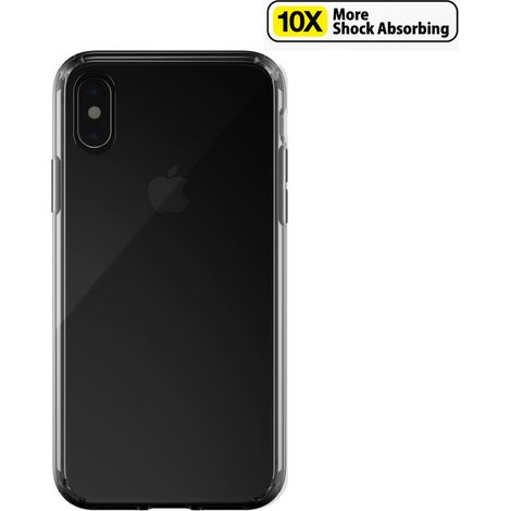 Étui Just Mobile tenc Air - Étui pour iPhone Xs / X (Noir cristal) (1/5)